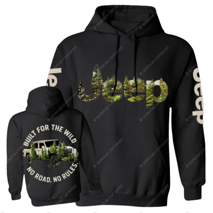 Built for The Wild Forest Jp Casual Hoodie