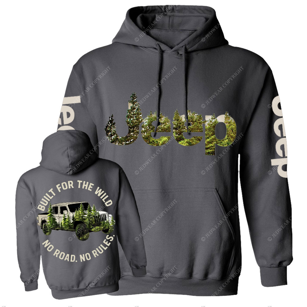 Built for The Wild Forest Jp Casual Hoodie