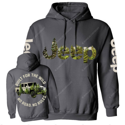 Built for The Wild Forest Jp Casual Hoodie