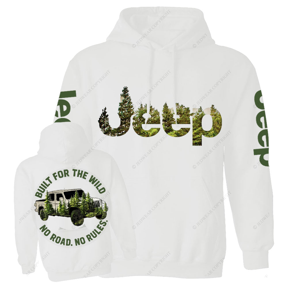 Built for The Wild Forest Jp Casual Hoodie