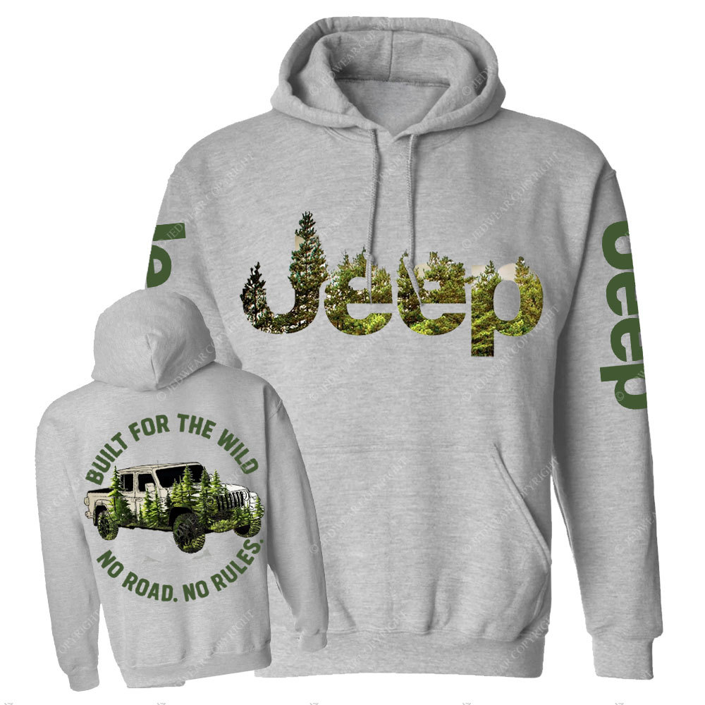 Built for The Wild Forest Jp Casual Hoodie