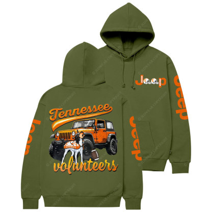 Tennessee Vols Orange Jp Helemet Jp Lover Casual Hoodie
