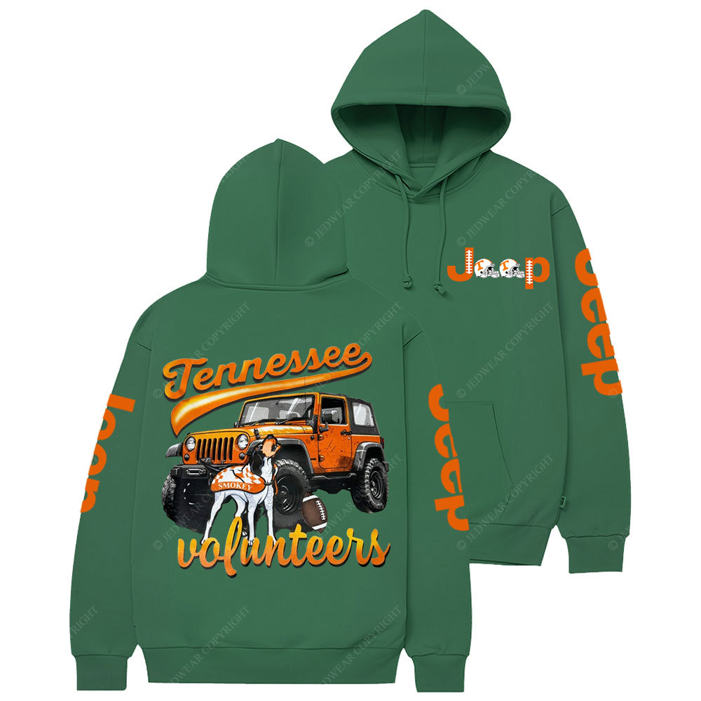 Tennessee Vols Orange Jp Helemet Jp Lover Casual Hoodie