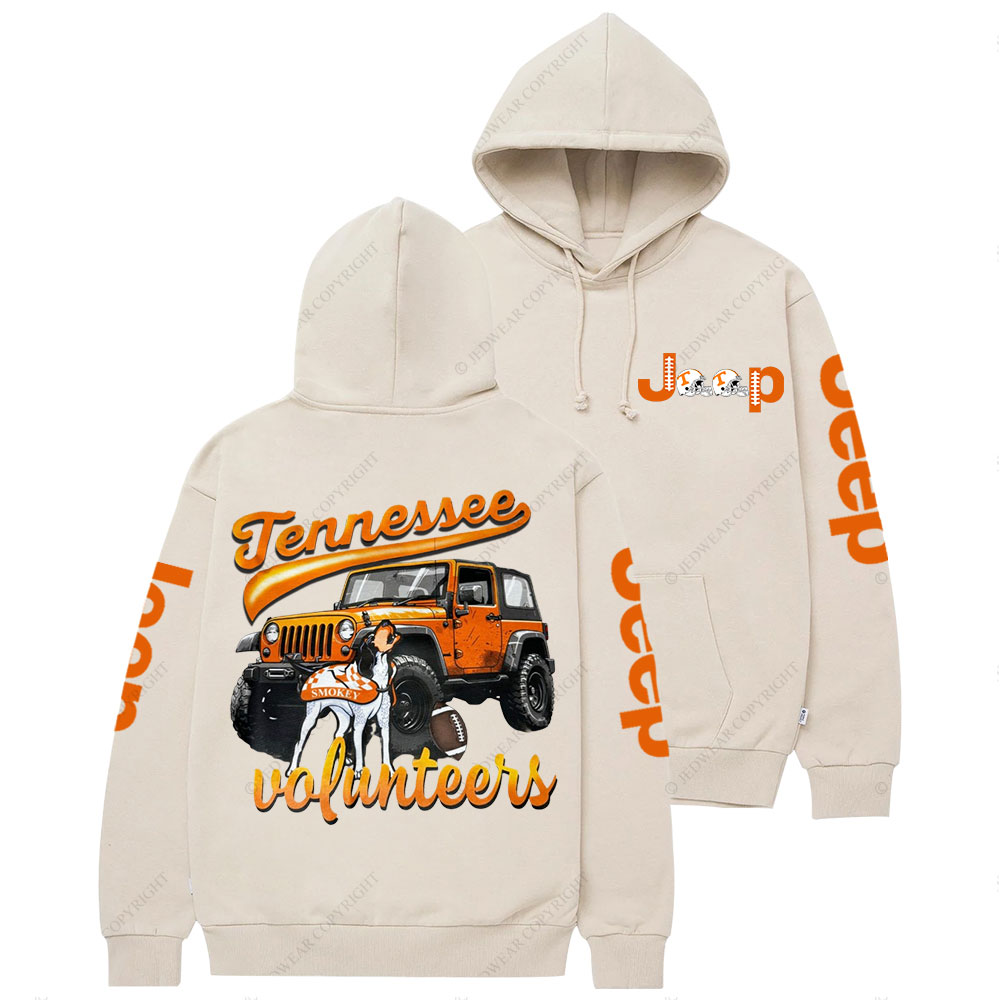 Tennessee Vols Orange Jp Helemet Jp Lover Casual Hoodie