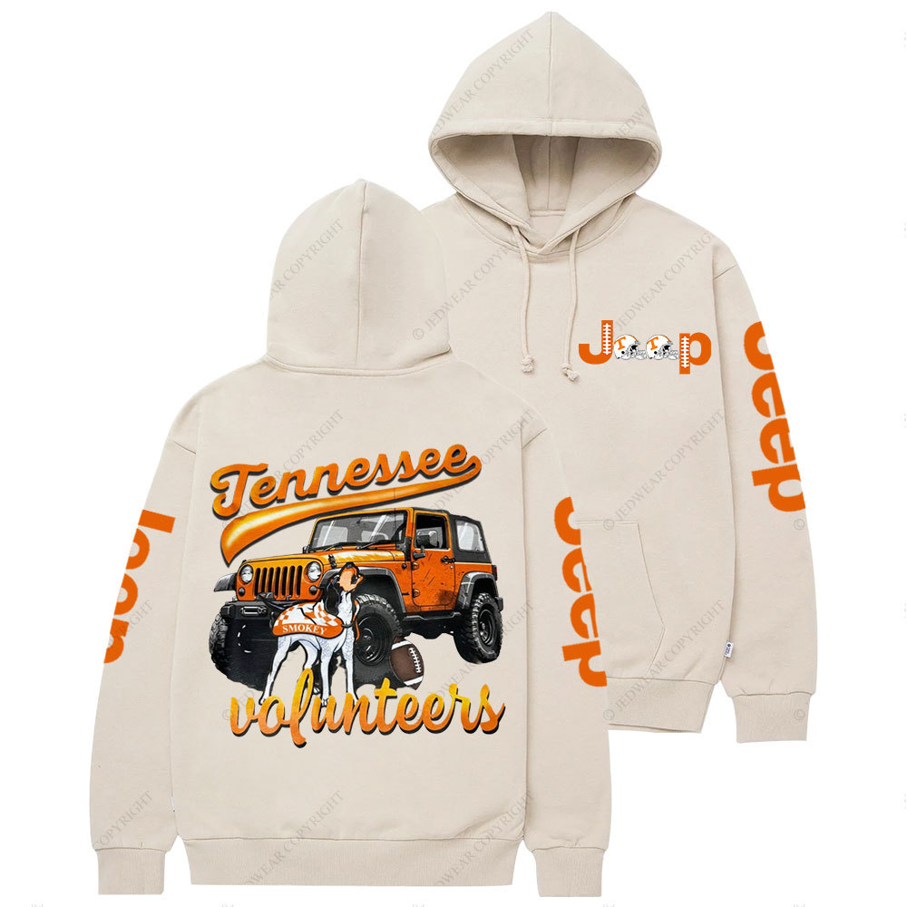 Tennessee Vols Orange Jp Helemet Jp Lover Casual Hoodie