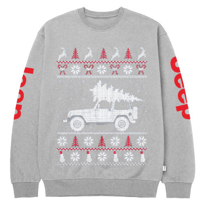 Jp TJ Christmas Ugly Crew Neck Sweatshirt