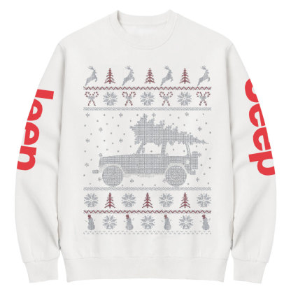 Jp TJ Christmas Ugly Crew Neck Sweatshirt