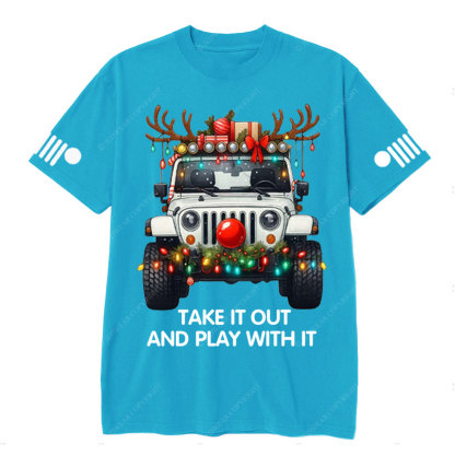 Take It Out and Play With It Jp Christmas T-Shirt