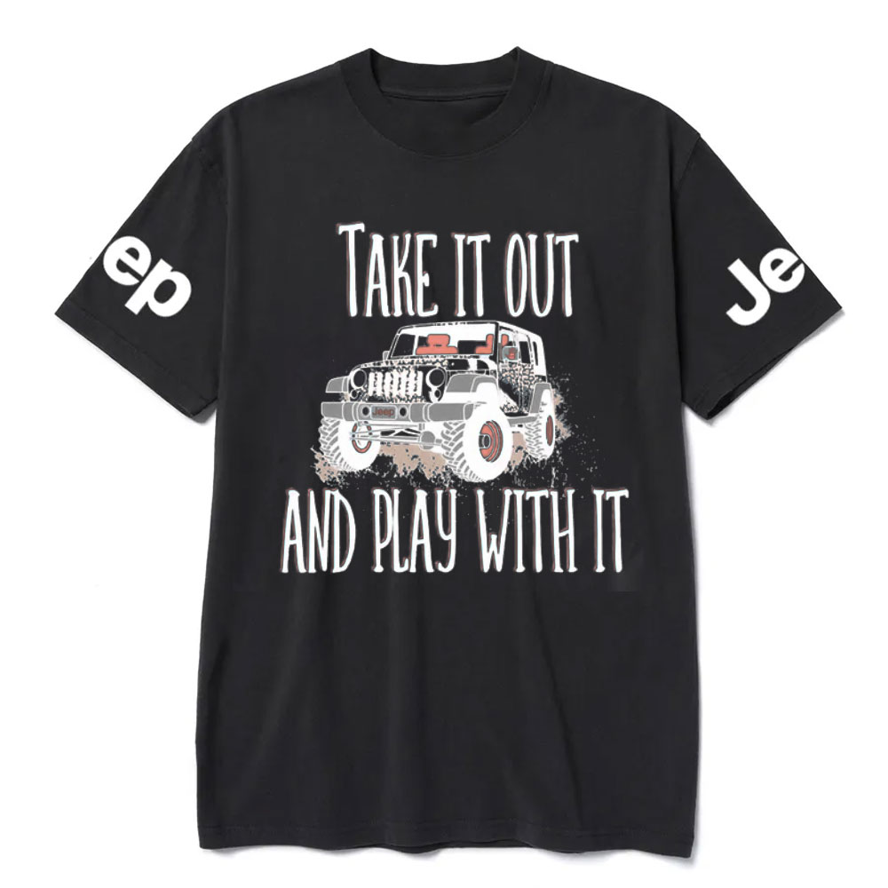 Take It Out Jp DTF Transfer T-Shirt