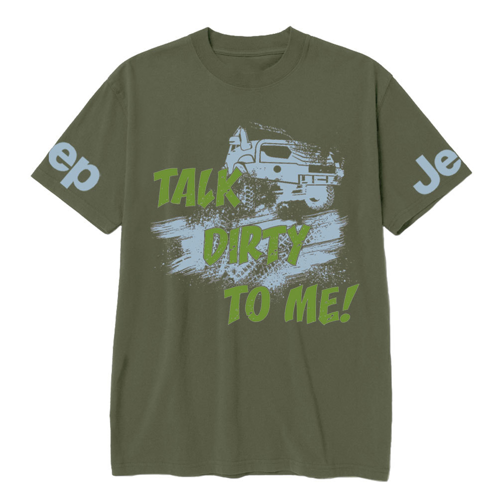 Talk Dirty To Me Off Road Mudding Funny Jp T-Shirt