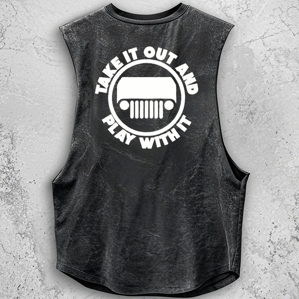 Go Topless, Take it Out and Play with it Jp - Men Tank
