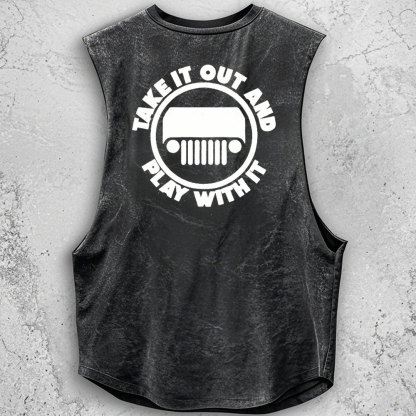 Go Topless, Take it Out and Play with it Jp - Men Tank