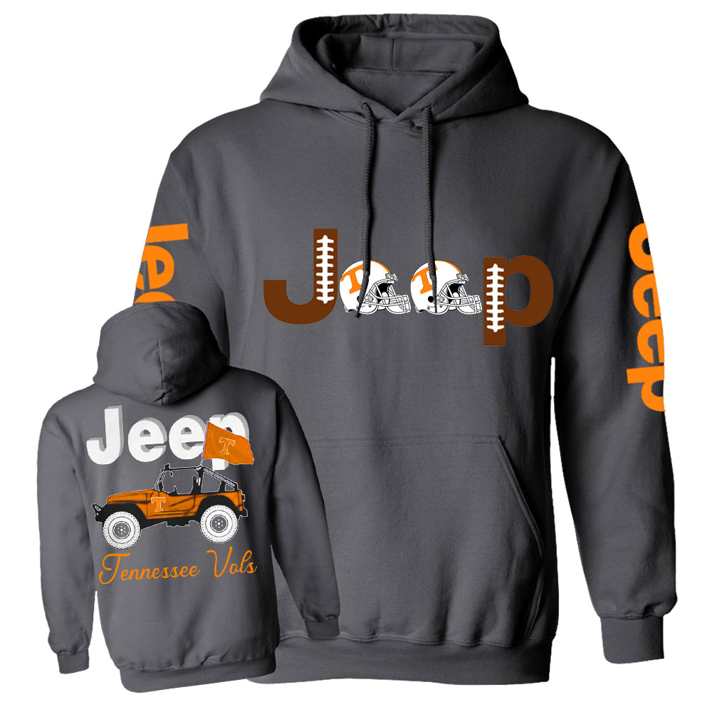 Jp Tennessee Football Flag Casual Hoodie