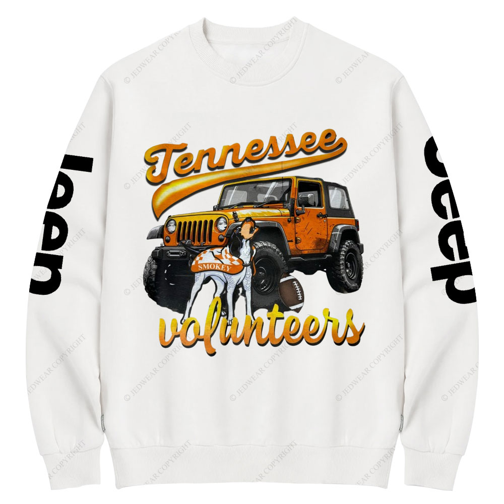 Tennessee Vols Orange Jp Crew Neck Sweatshirt