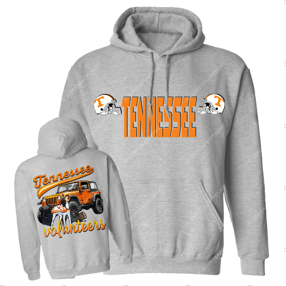 Tennessee Vols Orange Jp Grille Jp Oversized Hoodie