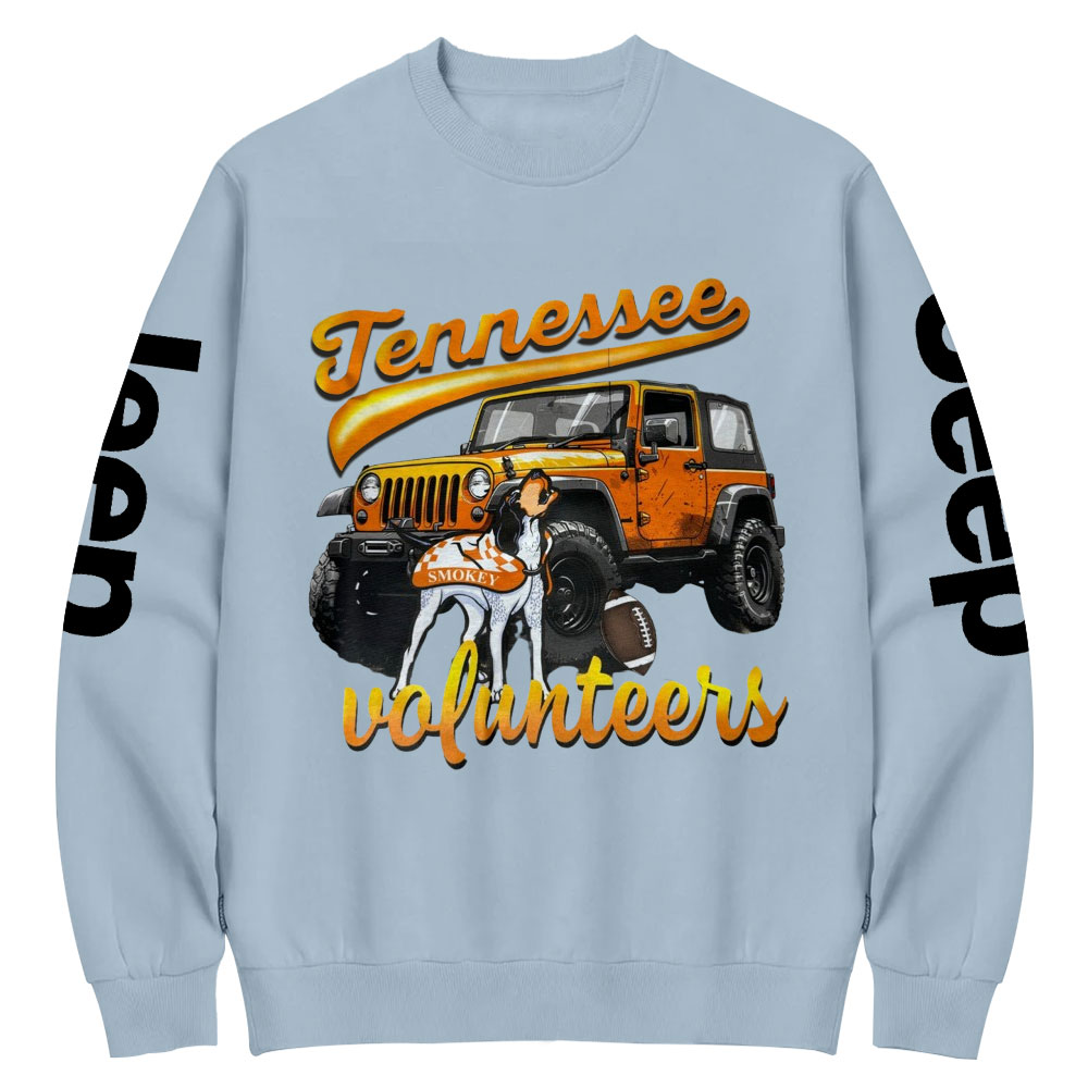 Tennessee Vols Orange Jp Crew Neck Sweatshirt