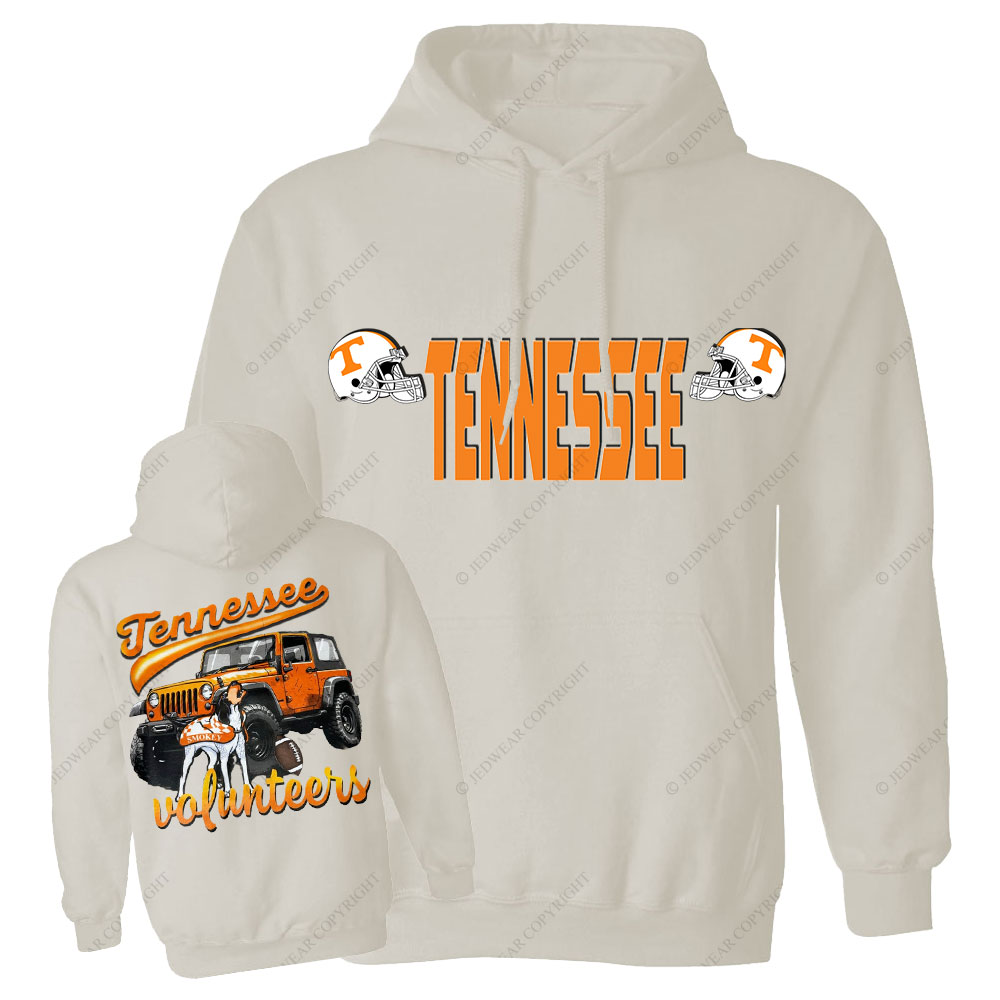 Tennessee Vols Orange Jp Grille Jp Oversized Hoodie
