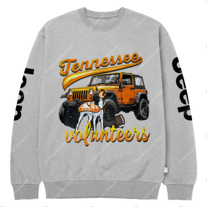 Tennessee Vols Orange Jp Crew Neck Sweatshirt