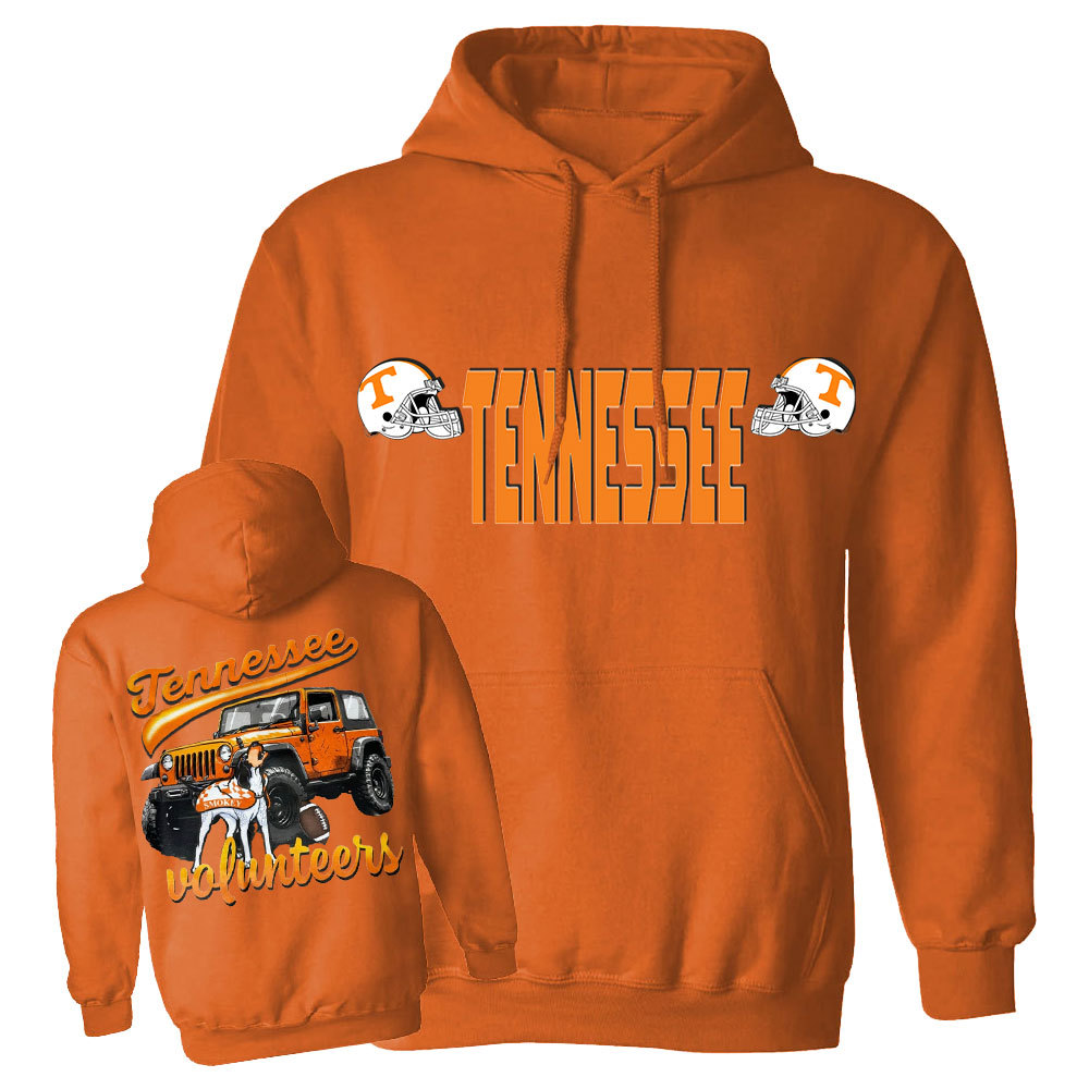 Tennessee Vols Orange Jp Grille Jp Oversized Hoodie