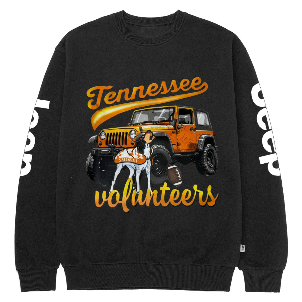 Tennessee Vols Orange Jp Crew Neck Sweatshirt