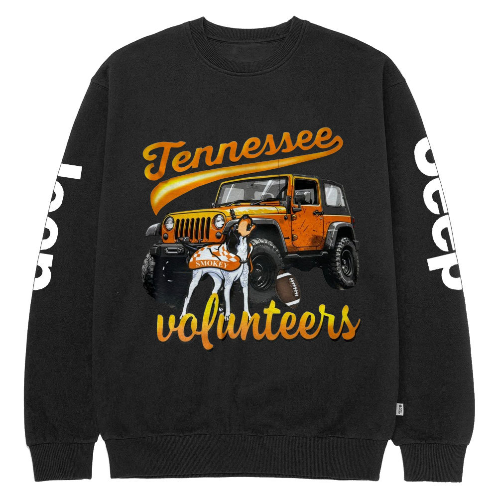 Tennessee Vols Orange Jp Crew Neck Sweatshirt