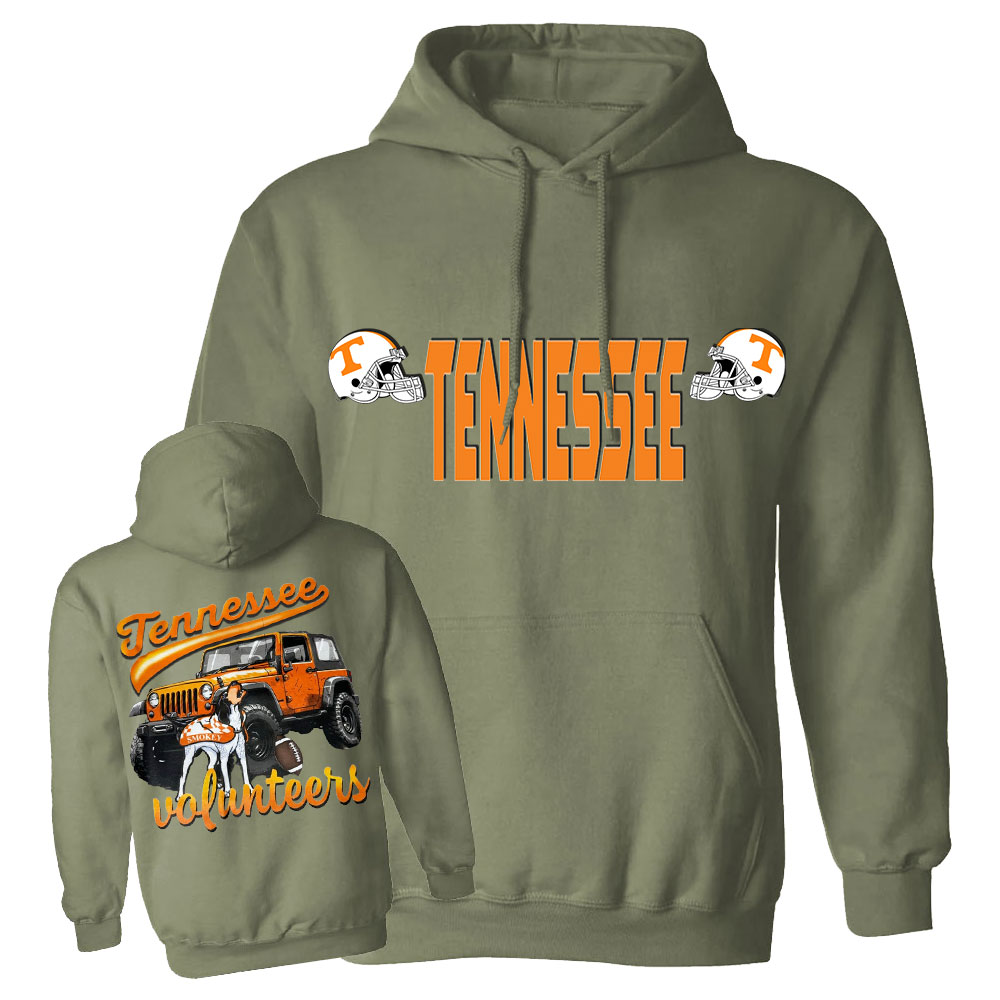 Tennessee Vols Orange Jp Grille Jp Oversized Hoodie