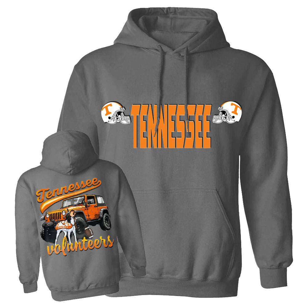 Tennessee Vols Orange Jp Grille Jp Oversized Hoodie