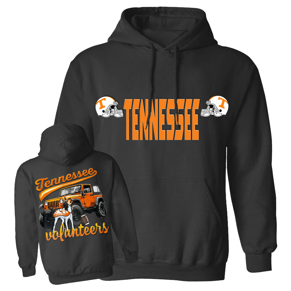 Tennessee Vols Orange Jp Grille Jp Oversized Hoodie