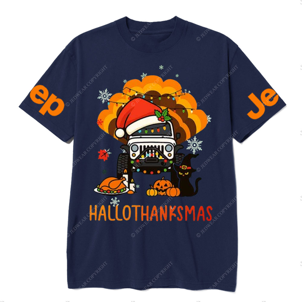 Happy Hallothanksmas Witch Turkey Jp T-Shirt