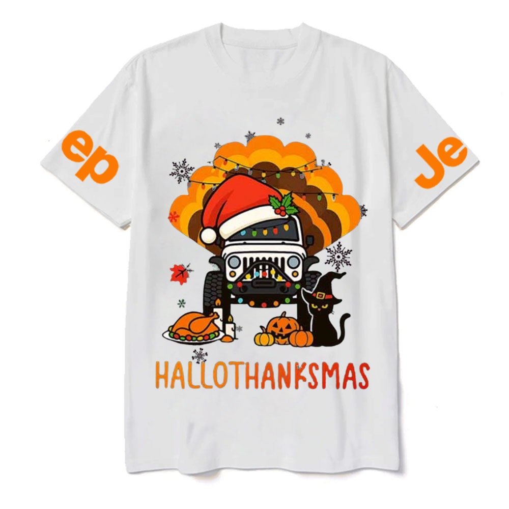 Happy Hallothanksmas Witch Turkey Jp T-Shirt