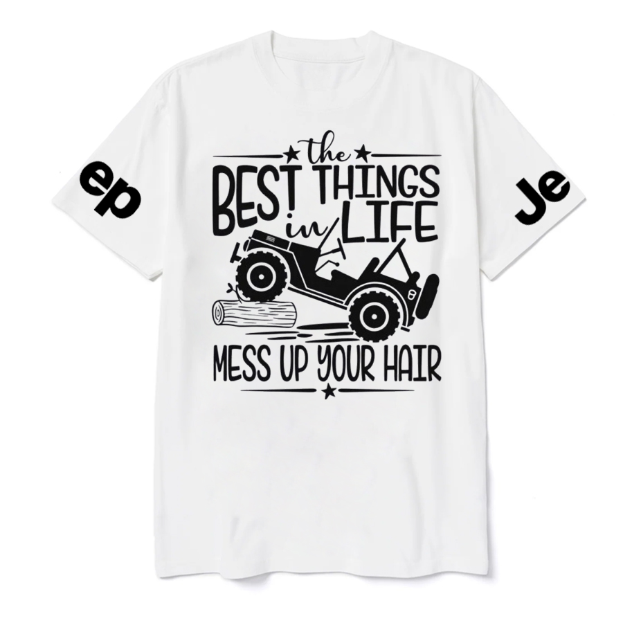 The Best Things In Life - Mess Up Your Hair Jp T-Shirt