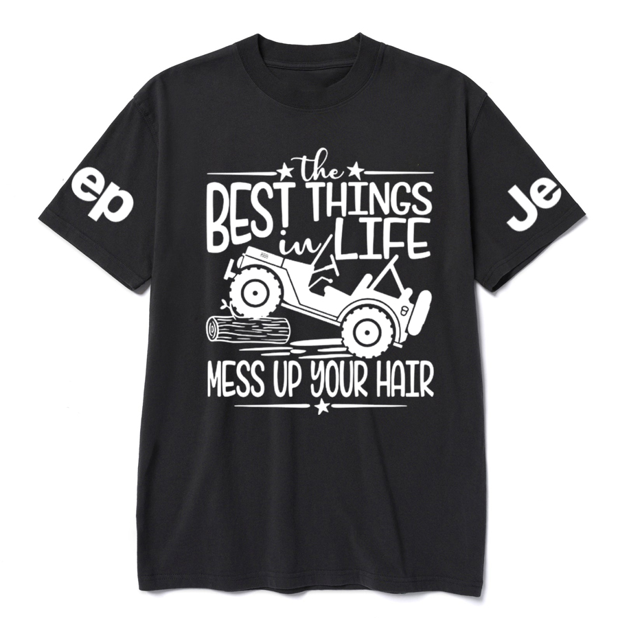The Best Things In Life - Mess Up Your Hair Jp T-Shirt