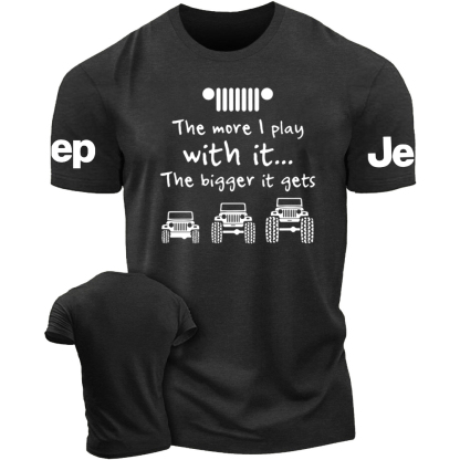 The More I Play With It The Bigger It Gets - Jp T-Shirt