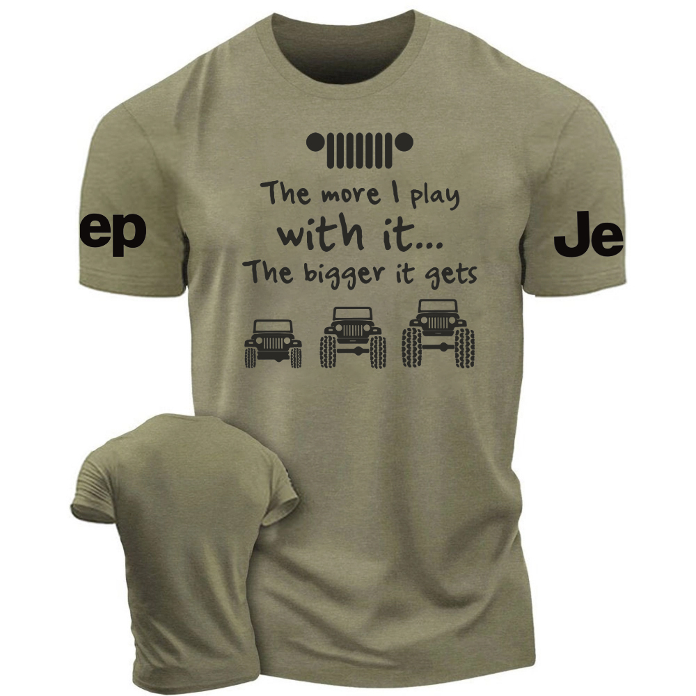 The More I Play With It The Bigger It Gets - Jp T-Shirt