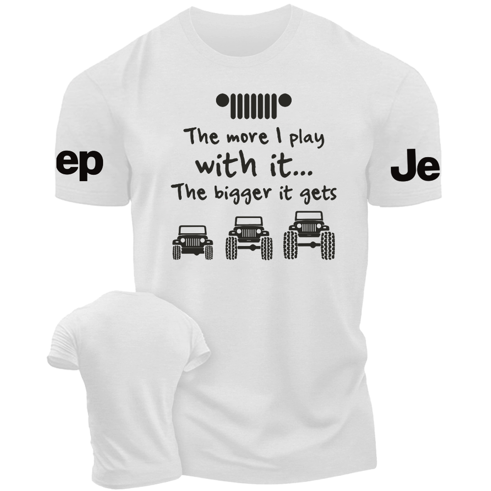 The More I Play With It The Bigger It Gets - Jp T-Shirt