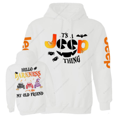 Jp Halloween Hello Darkness My Old Friend Casual Hoodie