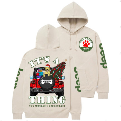It's A Jp Thing Dog Lover Christmas Casual Hoodie