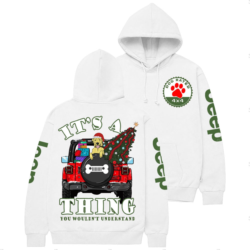 It's A Jp Thing Dog Lover Christmas Casual Hoodie