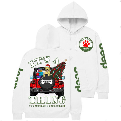 It's A Jp Thing Dog Lover Christmas Casual Hoodie