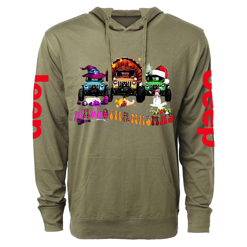 Hallothanksmas Jp Girl Casual Hoodie