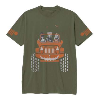 Three Witches are Driving a Car Jp T-shirt
