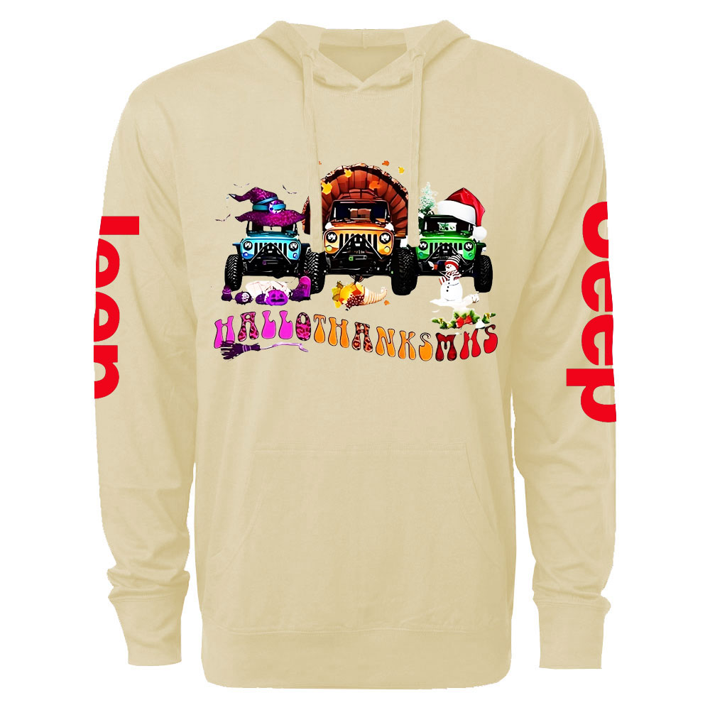 Hallothanksmas Jp Girl Casual Hoodie