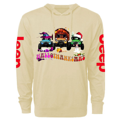 Hallothanksmas Jp Girl Casual Hoodie