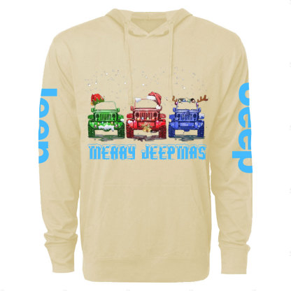 Elf Reindeer Christmas JP Oversized Lightweight Hoodie