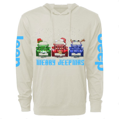 Elf Reindeer Christmas JP Oversized Lightweight Hoodie