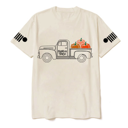 Pumpkin Pickup Jp, A Dash of Pumpkin Patch Fun T-Shirt