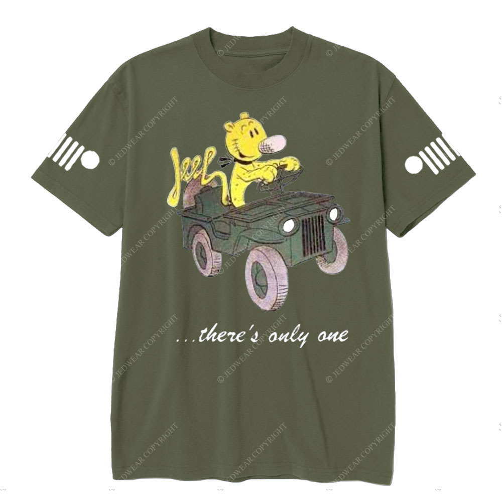 Tiger Driving Willys Jp T-Shirt