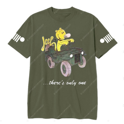 Tiger Driving Willys Jp T-Shirt