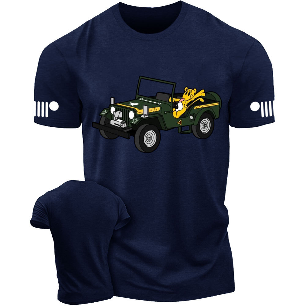 Tiger Drives Willys Jp T-Shirt