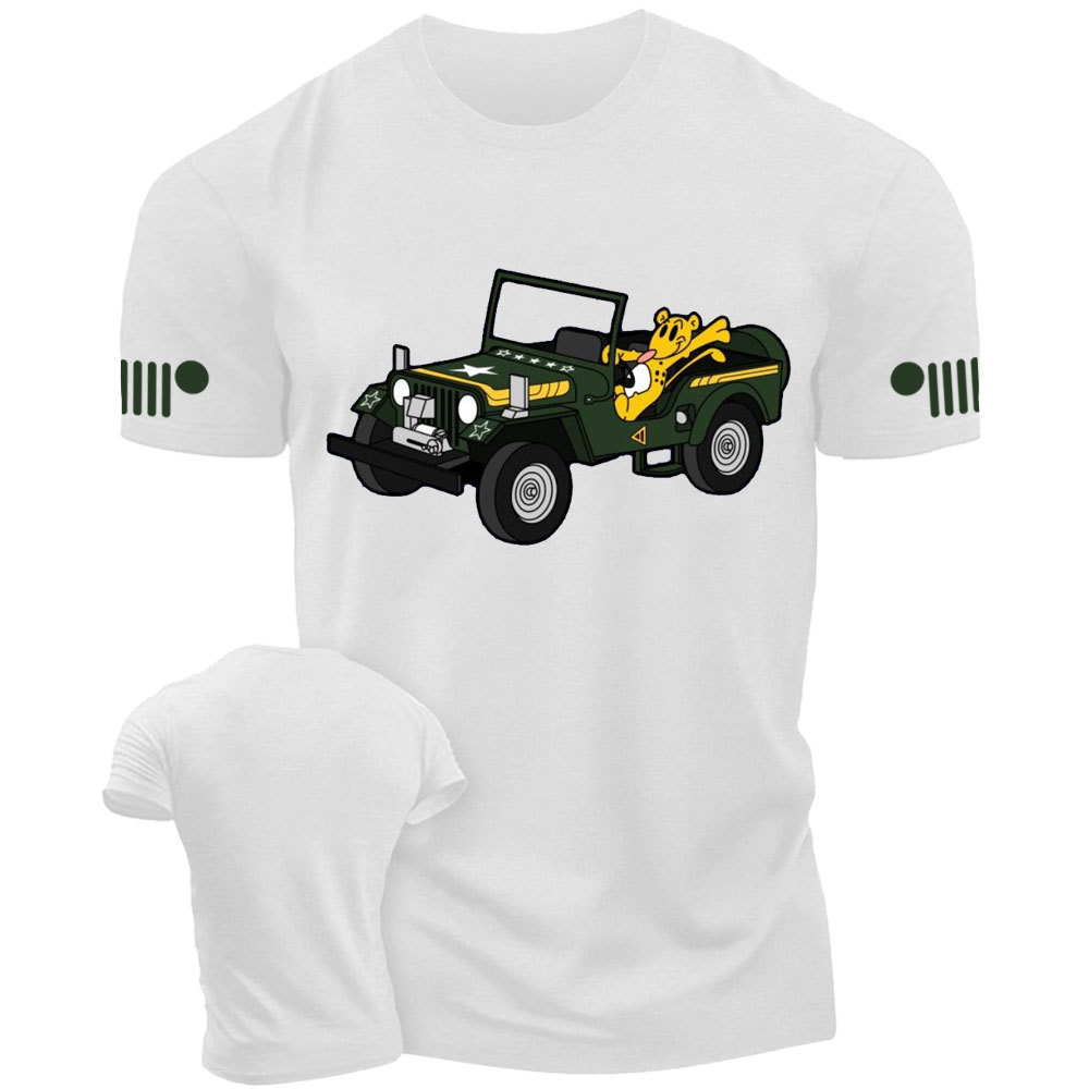 Tiger Drives Willys Jp T-Shirt